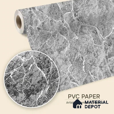 72524-4 | 5 Meter x 42 Inches Marble Look Wallpaper - 57.41 Sq. Ft. | Minimum 10% wastage during installation