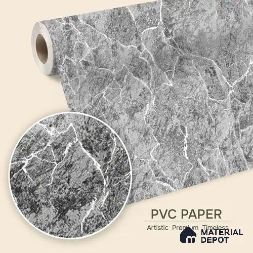 72524-4 | 5 Meter x 42 Inches Marble Look Wallpaper - 57.41 Sq. Ft. | Minimum 10% wastage during installation
