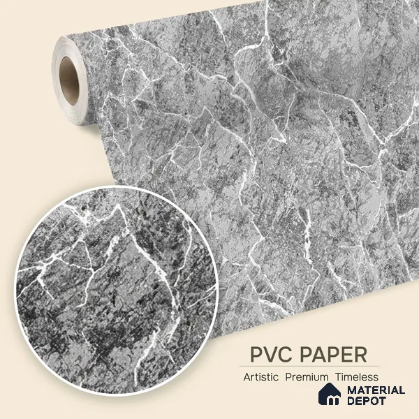 72524-4 | 5 Meter x 42 Inches Marble Look Wallpaper - 57.41 Sq. Ft. | Minimum 10% wastage during installation