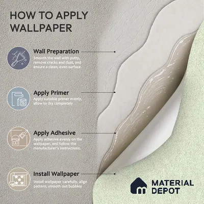 72519-4 | 5 Meter x 42 Inches Patterned Look Wallpaper - 57.41 Sq. Ft. | Minimum 15% wastage during installation