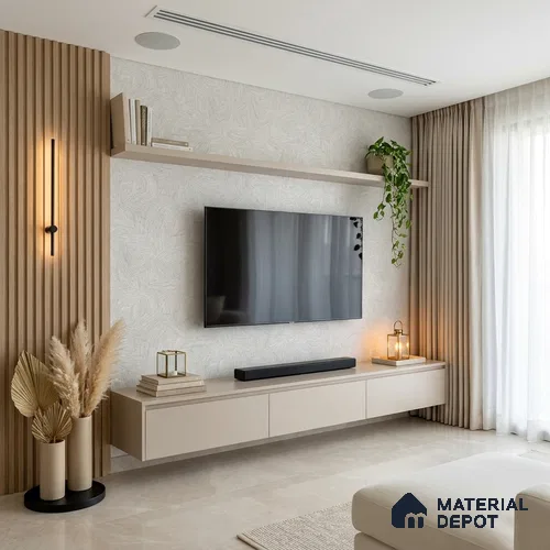 72517-1 | 5 Meter x 42 Inches Patterned Look Wallpaper - 57.41 Sq. Ft. | Minimum 15% wastage during installation