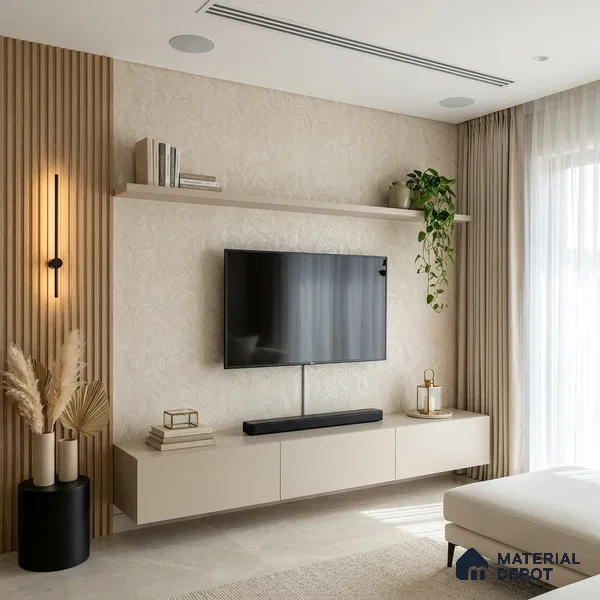 72517-2 | 5 Meter x 42 Inches Patterned Look Wallpaper - 57.41 Sq. Ft. | Minimum 15% wastage during installation