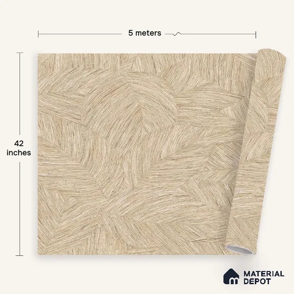 72517-3 | 5 Meter x 42 Inches Patterned Look Wallpaper - 57.41 Sq. Ft. | Minimum 15% wastage during installation