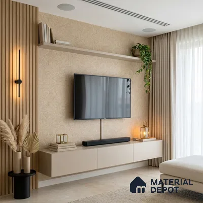 72517-3 | 5 Meter x 42 Inches Patterned Look Wallpaper - 57.41 Sq. Ft. | Minimum 15% wastage during installation