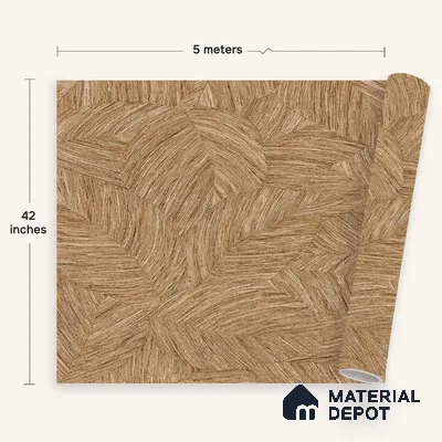 72517-4 | 5 Meter x 42 Inches Patterned Look Wallpaper - 57.41 Sq. Ft. | Minimum 15% wastage during installation