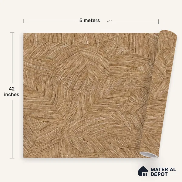 72517-4 | 5 Meter x 42 Inches Patterned Look Wallpaper - 57.41 Sq. Ft. | Minimum 15% wastage during installation