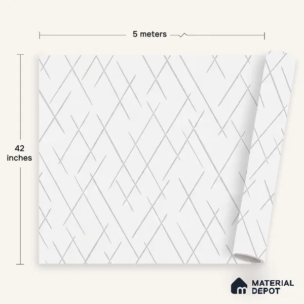 72516-1 | 5 Meter x 42 Inches Texture Look Wallpaper - 57.41 Sq. Ft. | Minimum 15% wastage during installation