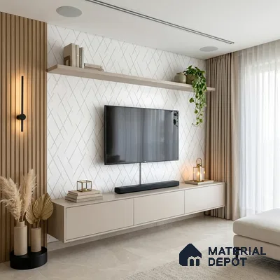 72516-1 | 5 Meter x 42 Inches Texture Look Wallpaper - 57.41 Sq. Ft. | Minimum 15% wastage during installation