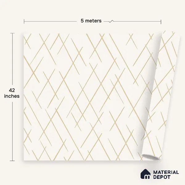 72516-2 | 5 Meter x 42 Inches Texture Look Wallpaper - 57.41 Sq. Ft. | Minimum 15% wastage during installation