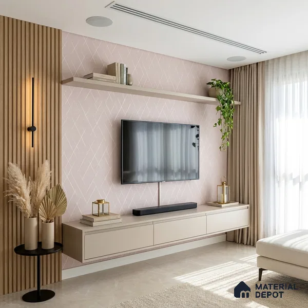 72516-4 | 5 Meter x 42 Inches Texture Look Wallpaper - 57.41 Sq. Ft. | Minimum 15% wastage during installation