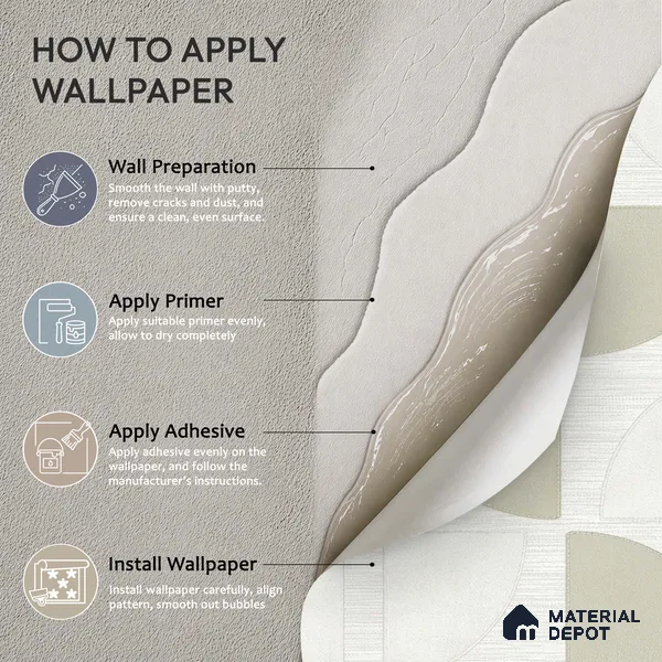 72513-1 | 5 Meter x 42 Inches Abstract Look Wallpaper - 57.41 Sq. Ft. | Minimum 15% wastage during installation