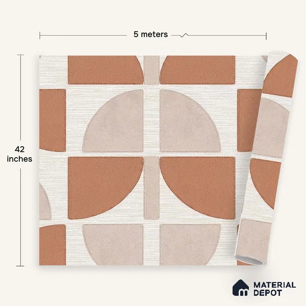 72513-2 | 5 Meter x 42 Inches Abstract Look Wallpaper - 57.41 Sq. Ft. | Minimum 15% wastage during installation