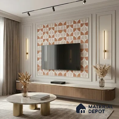 72513-2 | 5 Meter x 42 Inches Abstract Look Wallpaper - 57.41 Sq. Ft. | Minimum 15% wastage during installation