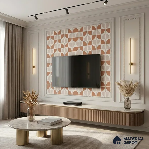 72513-2 | 5 Meter x 42 Inches Abstract Look Wallpaper - 57.41 Sq. Ft. | Minimum 15% wastage during installation