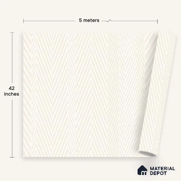 72510-1 | 5 Meter x 42 Inches Patterned Look Wallpaper - 57.41 Sq. Ft. | Minimum 15% wastage during installation