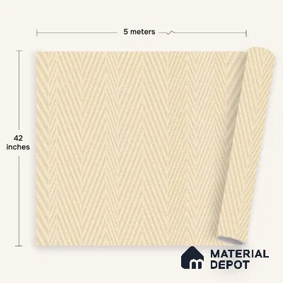 72510-2 | 5 Meter x 42 Inches Patterned Look Wallpaper - 57.41 Sq. Ft. | Minimum 15% wastage during installation
