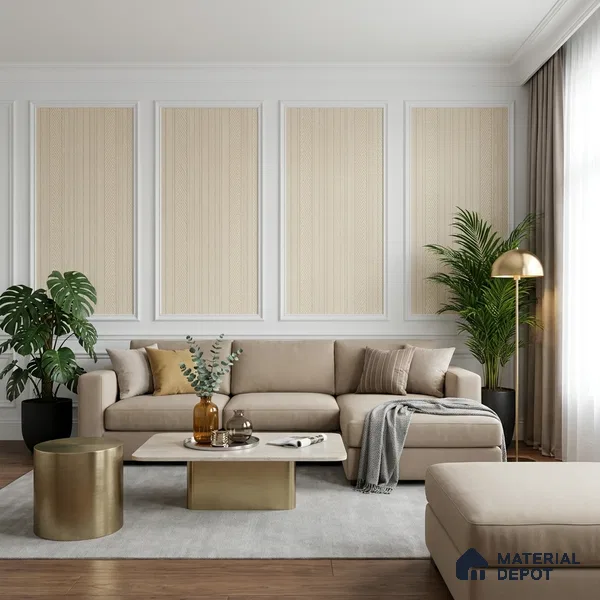 72510-3 | 5 Meter x 42 Inches Patterned Look Wallpaper - 57.41 Sq. Ft. | Minimum 15% wastage during installation