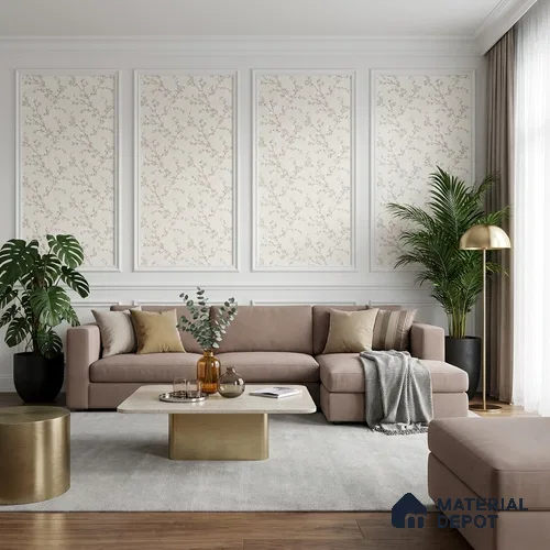 72509-1 | 5 Meter x 42 Inches Florals Look Wallpaper - 57.41 Sq. Ft. | Minimum 15% wastage during installation
