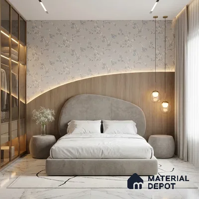 72509-2 | 5 Meter x 42 Inches Florals Look Wallpaper - 57.41 Sq. Ft. | Minimum 15% wastage during installation