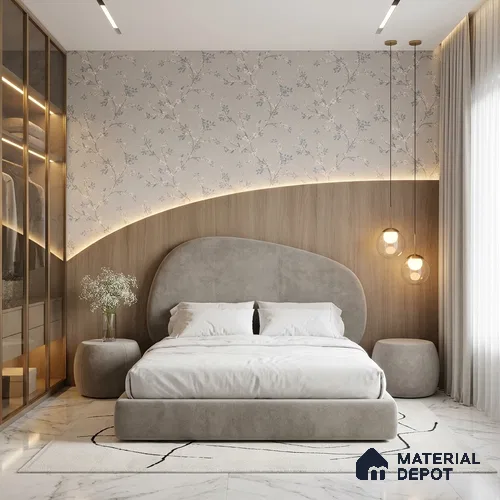 72509-2 | 5 Meter x 42 Inches Florals Look Wallpaper - 57.41 Sq. Ft. | Minimum 15% wastage during installation