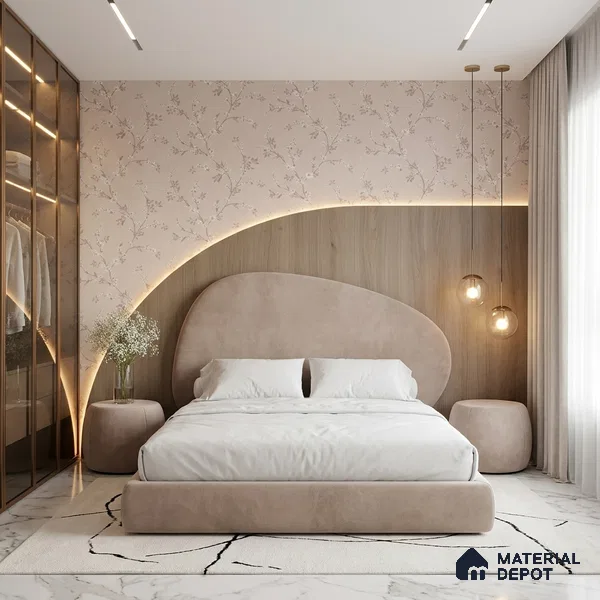 72509-3 | 5 Meter x 42 Inches Florals Look Wallpaper - 57.41 Sq. Ft. | Minimum 15% wastage during installation