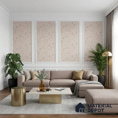 72509-3 | 5 Meter x 42 Inches Florals Look Wallpaper - 57.41 Sq. Ft. | Minimum 15% wastage during installation