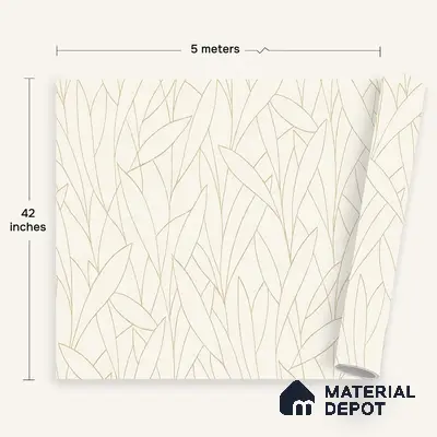 72507-2 | 5 Meter x 42 Inches Patterned Look Wallpaper - 57.41 Sq. Ft. | Minimum 15% wastage during installation