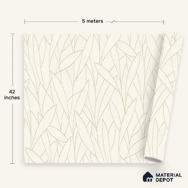 72507-2 | 5 Meter x 42 Inches Patterned Look Wallpaper - 57.41 Sq. Ft. | Minimum 15% wastage during installation