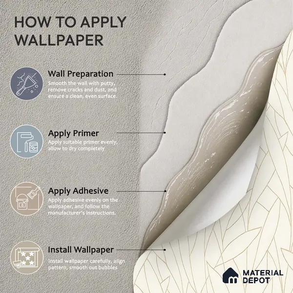 72507-2 | 5 Meter x 42 Inches Patterned Look Wallpaper - 57.41 Sq. Ft. | Minimum 15% wastage during installation
