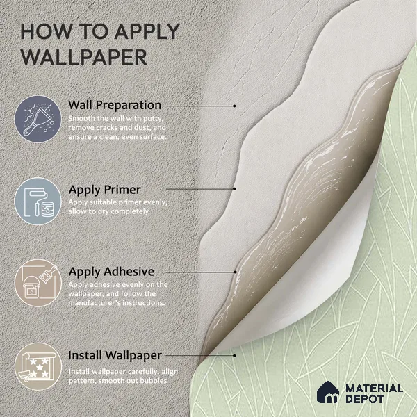 72507-3 | 5 Meter x 42 Inches Patterned Look Wallpaper - 57.41 Sq. Ft. | Minimum 15% wastage during installation