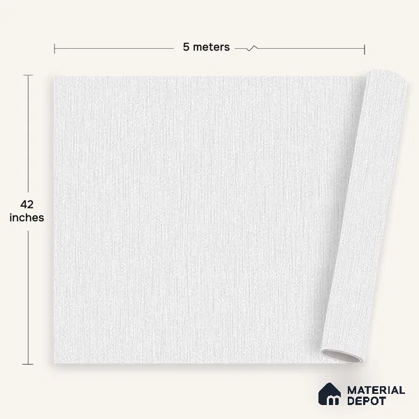 72506-2 | 5 Meter x 42 Inches Texture Look Wallpaper - 57.41 Sq. Ft. | Minimum 15% wastage during installation