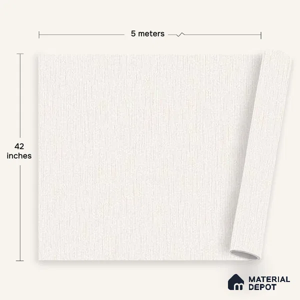 72506-4 | 5 Meter x 42 Inches Texture Look Wallpaper - 57.41 Sq. Ft. | Minimum 15% wastage during installation