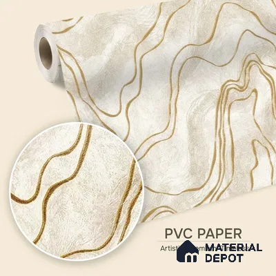 72504-1 | 5 Meter x 42 Inches Marble Look Wallpaper - 57.41 Sq. Ft. | Minimum 10% wastage during installation