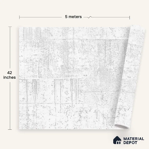 72502-1 | 5 Meter x 42 Inches Texture Look Wallpaper - 57.41 Sq. Ft. | Minimum 15% wastage during installation