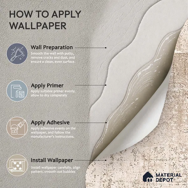 72502-3 | 5 Meter x 42 Inches Texture Look Wallpaper - 57.41 Sq. Ft. | Minimum 15% wastage during installation