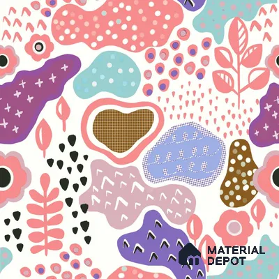 PAK035 - 3 | Kid Series Abstract Look 52 inches Economy Paper (Customized Size Wallpaper)
