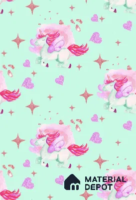 POS041 - 2 | Kid Series Animal Print Look 52 inches Economy Paper (Customized Size Wallpaper)