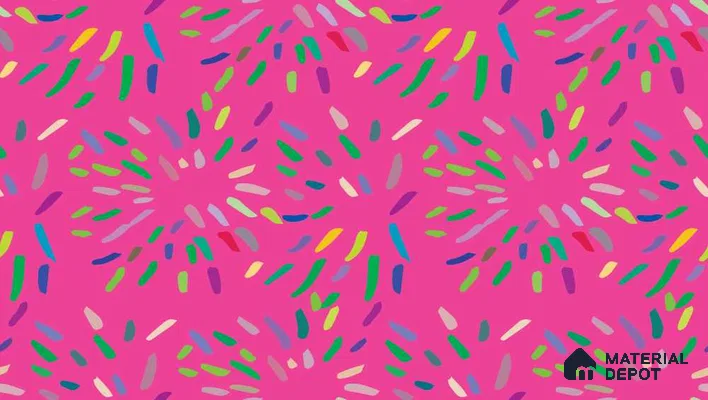 POS042 - 4 | Kid Series Patterned Look 50 inches Premium Paper (Customized Size Wallpaper)