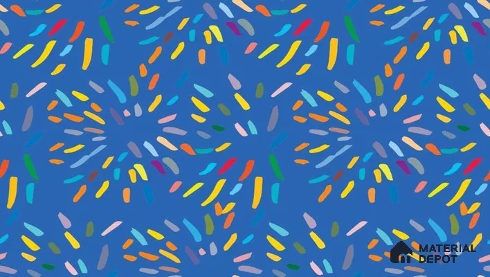 POS042 - 6 | Kid Series Patterned Look 50 inches Premium Paper (Customized Size Wallpaper)