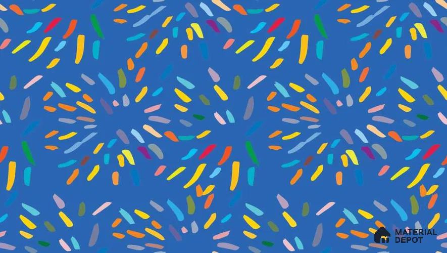 POS042 - 6 | Kid Series Patterned Look 52 inches Economy Paper (Customized Size Wallpaper)