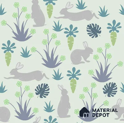 PDK031 - 3 | Kid Series Animal Print Look 52 inches Economy Paper (Customized Size Wallpaper)
