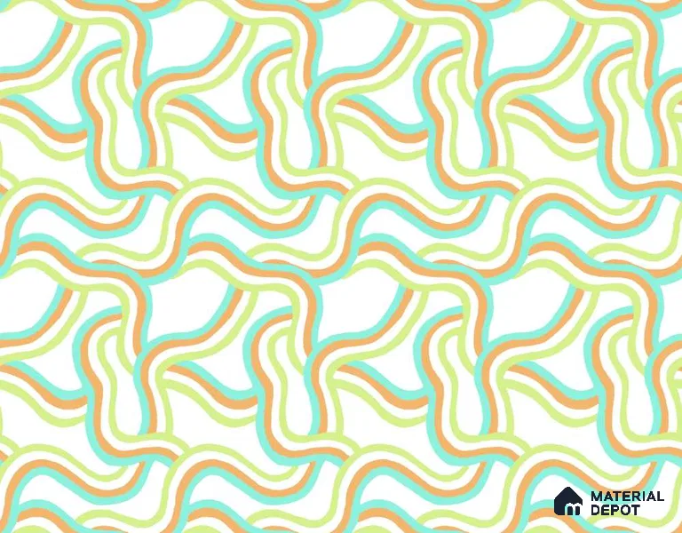 PHM034 - 1 | Kid Series Patterned Look 52 inches Economy Paper (Customized Size Wallpaper)