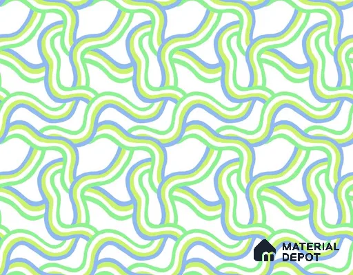PHM034 - 2 | Kid Series Patterned Look 40 inches Sandblast Paper (Customized Size Wallpaper)