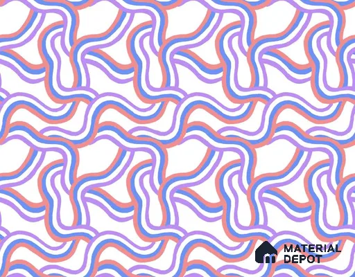 PHM034 - 4 | Kid Series Patterned Look 52 inches Economy Paper (Customized Size Wallpaper)