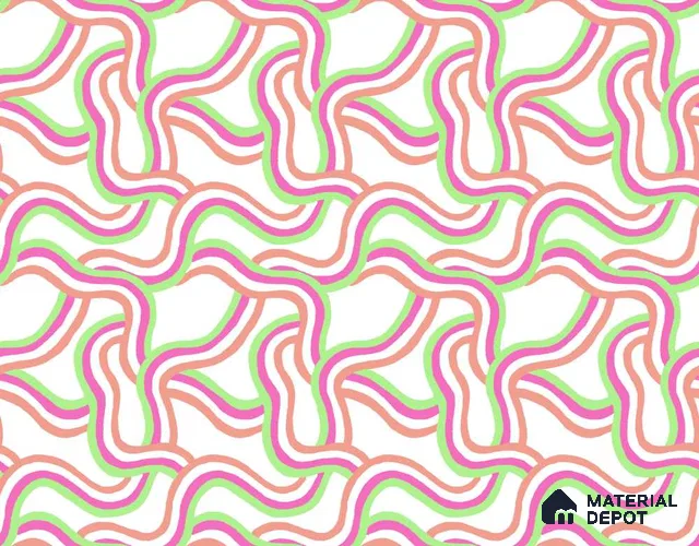 PHM034 - 5 | Kid Series Patterned Look 40 inches Sandblast Paper (Customized Size Wallpaper)