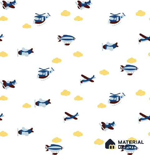 PHM036 - 1 | Kid Series Patterned Look 40 inches Sandblast Paper (Customized Size Wallpaper)