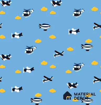 PHM036 - 2 | Kid Series Patterned Look 50 inches Premium Paper (Customized Size Wallpaper)
