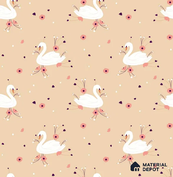 PHM037 - 3 | Kid Series Animal Print Look 40 inches Canvas Paper (Customized Size Wallpaper)