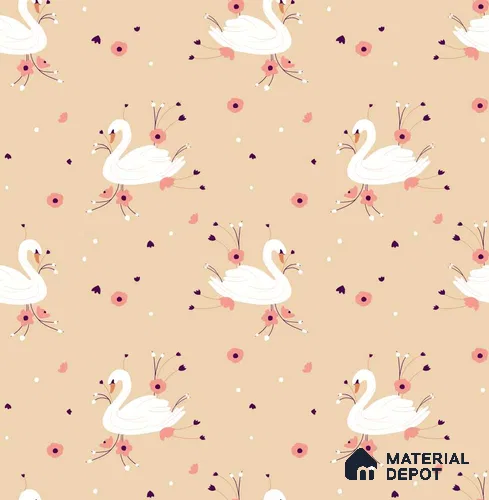PHM037 - 3 | Kid Series Animal Print Look 40 inches Sandblast Paper (Customized Size Wallpaper)