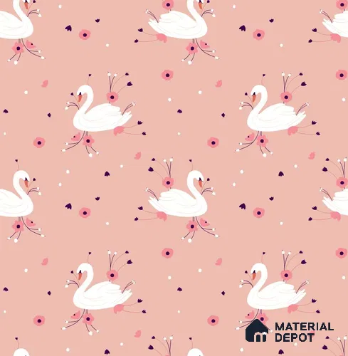 PHM037 - 4 | Kid Series Animal Print Look 40 inches Sandblast Paper (Customized Size Wallpaper)